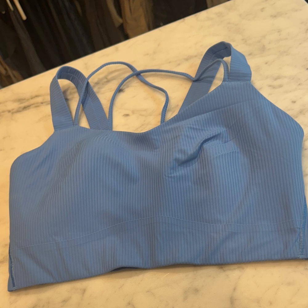 lululemon athletica Blue Sports Bra